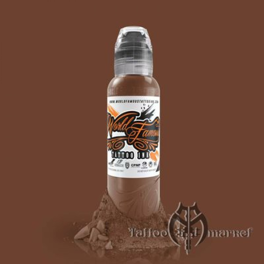 Краска для тату World Famous Ink — JAY FREESTYLE DARK BROWN